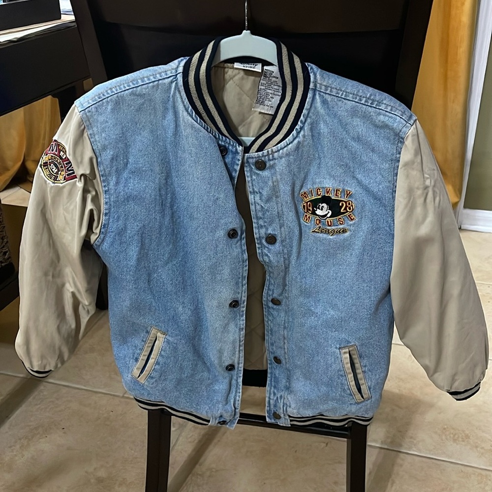 Vintage Mickey varsity jacket